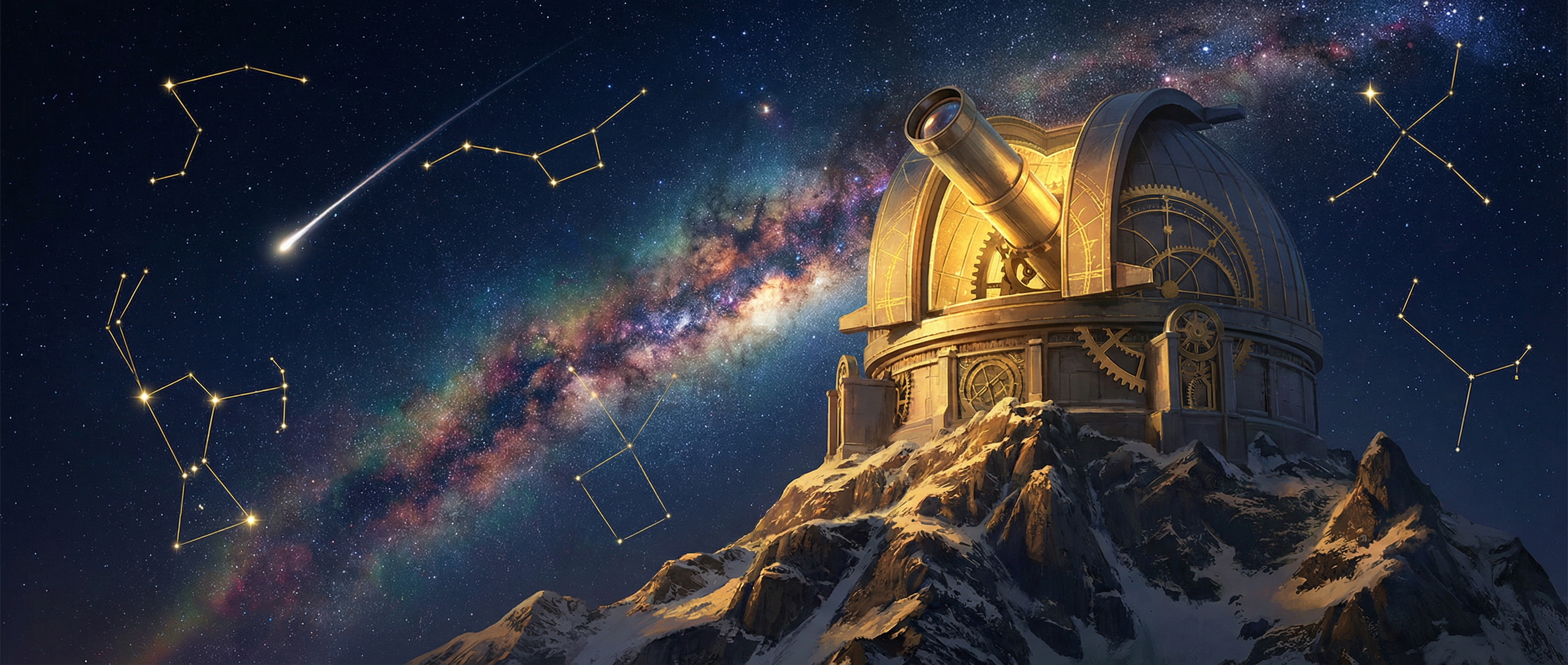 天文台星空观测风主视觉 - 彩票数学分析站 - 澳门六合彩投注